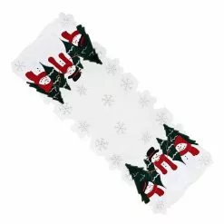 St. Nicholas Square® Cut-Out Snowman Table Runner - 36"