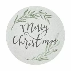St. Nicholas Square® Braided Merry Christmas Placemat