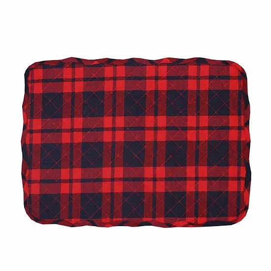 St. Nicholas Square® Cabin Buffalo Plaid Quilted Placemat