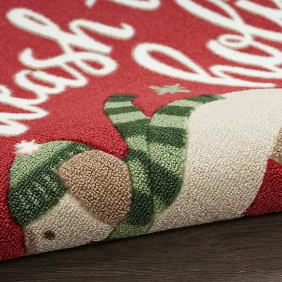 St. Nicholas Square® Dog Unleash Holiday Cheer 19.5'' X 30'' Accent Rug - Image 7