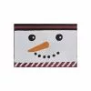 St. Nicholas Square® Snowman Face Rug