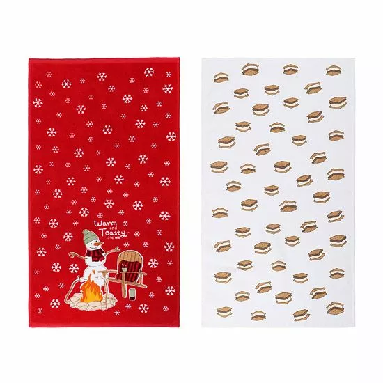 St. Nicholas Square® Warm & Toasty Kitchen Towel 2-pk. - Image 3