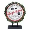 St. Nicholas Square® LED Enamel Metal Sleigh Ride Table Decor