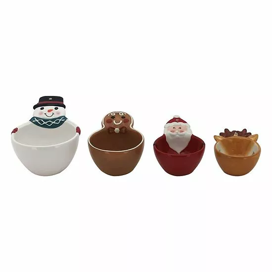 St. Nicholas Square® Merry Merry Measuring Cup Set - Image 4