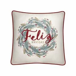 St. Nicholas Square® Feliz Navidad Throw Pillow