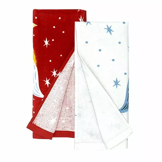 St. Nicholas Square® Joy Angel Kitchen Towel 2-pk. - Image 2