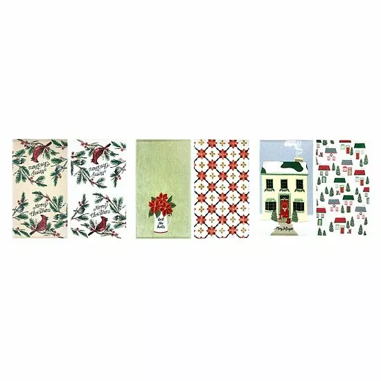St. Nicholas Square® Farmhouse Kitchen Towel 6-pk. - Image 3
