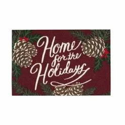 St. Nicholas Square® Home For The Holidays 19.5'' X 30'' Accent Rug