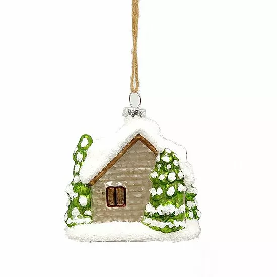 St. Nicholas Square® Cabin Christmas Ornament - Image 2
