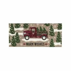 St. Nicholas Square® Truck Warm Wishes Holiday Accent Rug