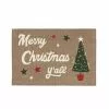 St. Nicholas Square® Merry Christmas Y'all Holiday 19.5'' X 30'' Accent Rug