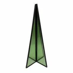 St. Nicholas Square® Green Tree Glass Table Decor