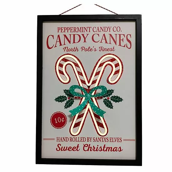 St. Nicholas Square® Candy Canes Wall Decor