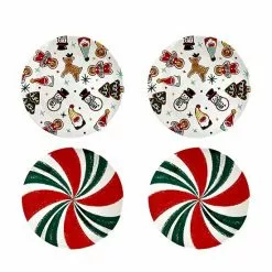 St. Nicholas Square® Merry Merry 4-pc. Salad Plate Set