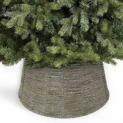 St. Nicholas Square® Tree Collar In Natural Lurex