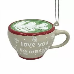 St. Nicholas Square® Matcha Tea Christmas Ornament