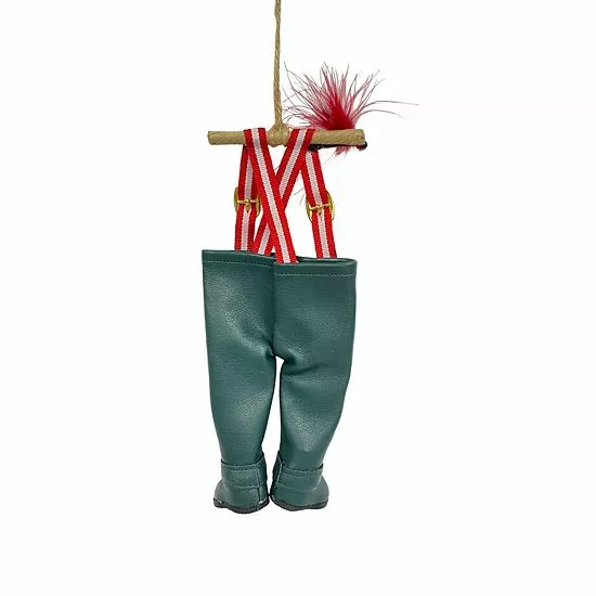 St. Nicholas Square® Fishing Pants Christmas Ornament - Image 2