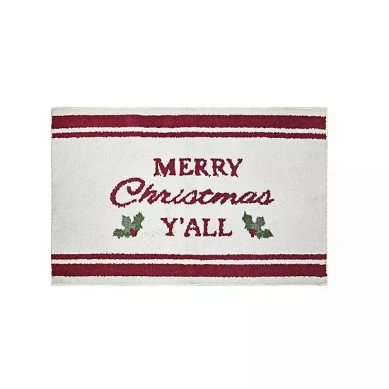 St. Nicholas Square® Merry Christmas 23'' X 35'' Rug