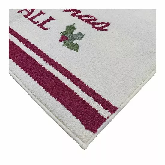 St. Nicholas Square® Merry Christmas 23'' X 35'' Rug - Image 3