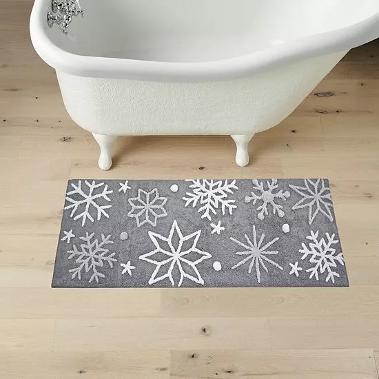 St. Nicholas Square® Snowflake Runner Rug - Image 2