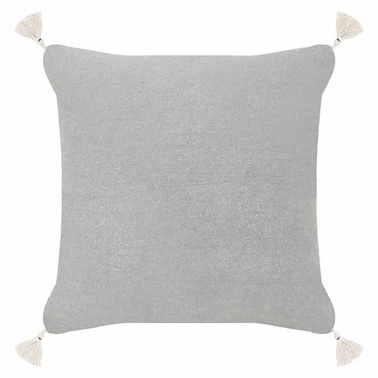 St. Nicholas Square® Snowflake Throw Pillow - Image 2
