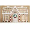 St. Nicholas Square® Gingerbread House 18'' X 30'' Coir Doormat