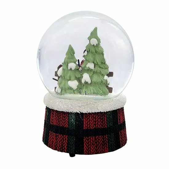 St. Nicholas Square® Snowman Musical Snow Globe Table Decor - Image 3