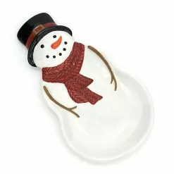 St. Nicholas Square® Yuletide Snowman Spoon Rest