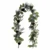 St. Nicholas Square® Pre-Lit Glittering Artificial Greenery Garland