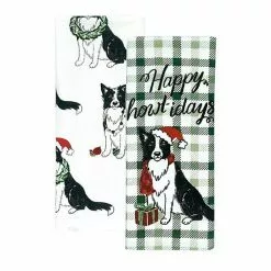 St. Nicholas Square® Happy Howlidays Kitchen Towel 2-pk.