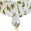 St. Nicholas Square® Yuletide Snowman Tablecloth
