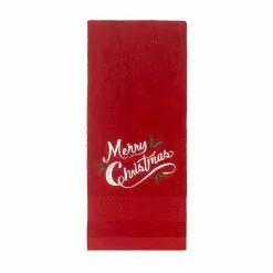 St. Nicholas Square® Merry Christmas Hand Towel