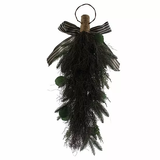 St. Nicholas Square® Artificial Juniper Berry Ornament Teardrop Wall Decor - Image 2