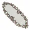 St. Nicholas Square® Cut-Out Holly Border Table Runner - 36"