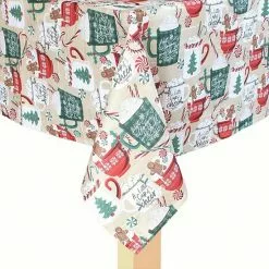 St. Nicholas Square® Cup Of Cheer Hot Cocoa Tablecloth