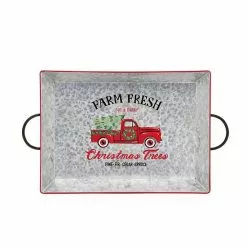 St. Nicholas Square® Humble Estate Metal Serving Tray