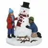 St. Nicholas Square® Village Children With Snowman