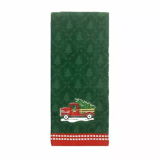 St. Nicholas Square® Tree Truck Hand Towel